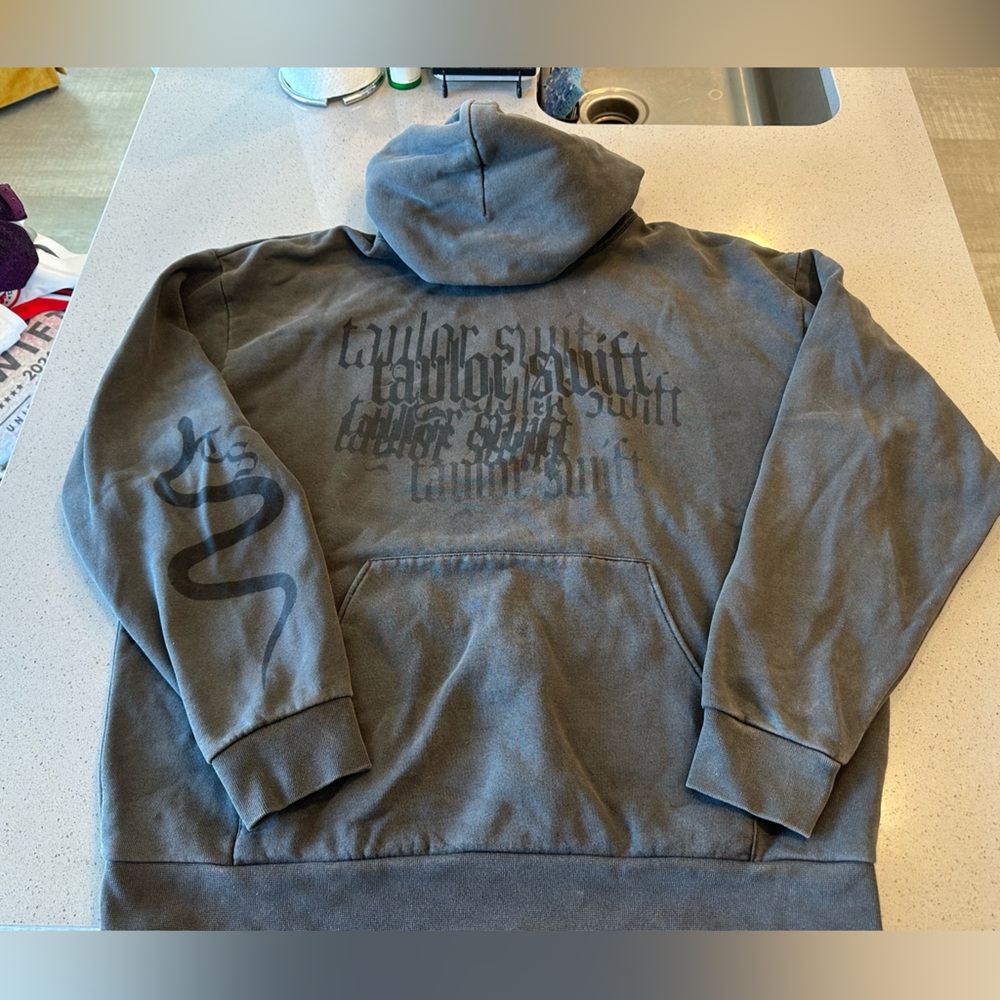 Taylor Swift “There Will Be No Explanation, Just Reputation” Oversized Hoodie
